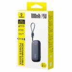 Baseus Powerbank 45W 10000mAh Display EnerFill FC21 Qpow 3 Ultra Black - Image 5