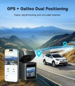 Baseus Car Dashcam Front 3K GPS+Solar PrimeTrip VD1 Black - Image 4