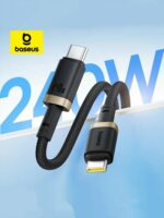 Baseus Cable USB-C to USB-C Dura Braided 1.0m 240W Black - Image 2