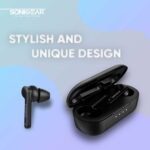 SonicGear EARPUMP TWS 5 PRO IPX5 Earphones Black - Image 2