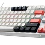 Thunderobot KG3089 Wired Mechanical Keyboard Red switch White
