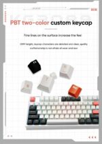 Thunderobot KG3089 Wired Mechanical Keyboard Red switch White - Image 7