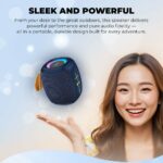 SonicGear Portable Speaker TWS BT/USB/FM/RGB SONICGO! 5 Storm White - Image 4