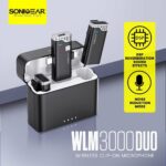 SonicGear Microphone Wireless 2xLavalier ClipOn WLM3000 DUO - Image 2