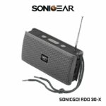 SonicGear SONICGO! RDO30-X Portable BT/FM/USB Speaker Gray - Image 2