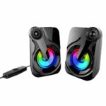 SonicGear Titan2 2.0 USB Ηχεία με Ισχυρό Ήχο 12W & Εφέ Φωτισμού 7 Χρωμάτων - Image 4