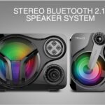 SonicGear Titan 3 2.1 Ηχεία Υπολογιστή 24W με Bluetooth, FM Radio, USB/SD & Φωτισμός 7 Χρωμάτων - Image 6