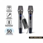 SonicGear WM 8800 UL DUAL 2 Wireless Microphones with receiver - Image 2