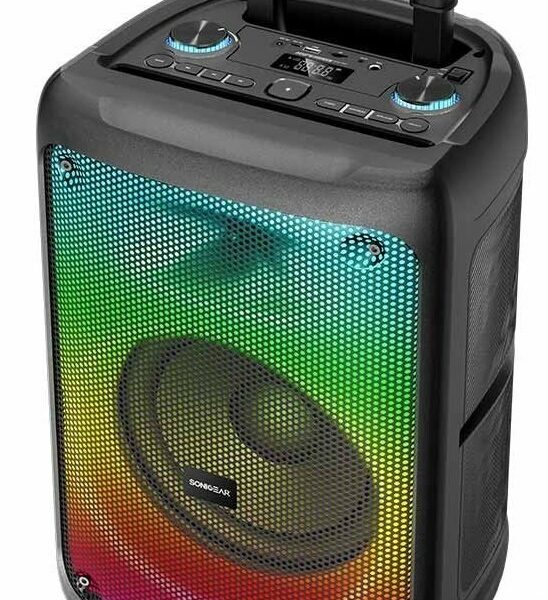 SonicGear Portable Karaoke Speaker 12” 110W TWS BT/USB 2x Mics HYPERBOX 1200 Pro