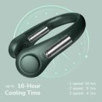 Jisulife Bladeless Turbine Neck Fan FA14 Green - Image 3