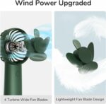 Jisulife Portable Personal Fan FA20X Green - Image 5
