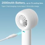 Jisulife Portable Personal Fan FA42 White - Image 3