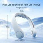 Jisulife Bladeless Turbine Neck Fan FNL04R Black - Image 3