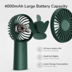 Jisulife Portable Personal Fan FA20X Green - Image 3