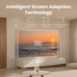 Yaber T2 Plus Φορητός Projector Full HD με Μπαταρία, WiFi 6, Smart TV & Ήχο JBL - Image 5