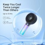 Jisulife Portable Personal Fan LIFE 4 Grey - Image 4