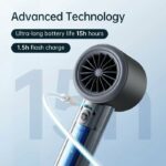 Jisulife Portable Personal Fan Pro1 S Black - Image 6