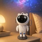 Παιδικό Φωτιστικό Projector Προβολέας Αστροναύτης Starry Nebula Γαλαξία με Εναλλαγή Χρωμάτων, 360° Περιστροφή & Τηλεχειριστήριο 3+ Ετών - Image 3