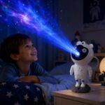 Παιδικό Φωτιστικό Projector Προβολέας Αστροναύτης Starry Nebula Γαλαξία με Εναλλαγή Χρωμάτων, 360° Περιστροφή & Τηλεχειριστήριο 3+ Ετών - Image 2