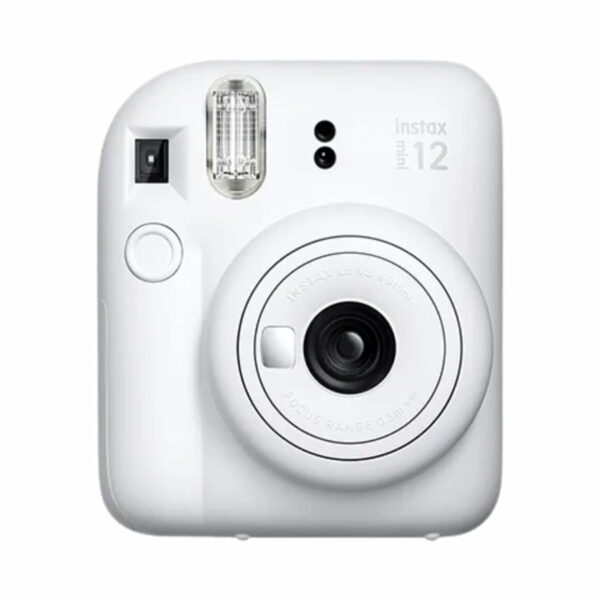 Fujifilm Instax Mini 12 Στιγμιαία Φωτογραφική Μηχανή με Αυτόματη Έκθεση & Λειτουργία Close-Up Λευκό