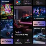Hisense Τηλεόραση 100” Smart QLED 4K με Dolby Vision IQ, Dolby Atmos & Game Mode PRO 100E7Q  - Image 6