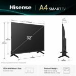 Hisense Τηλεόραση 32” Smart LED HD με Dolby Audio, DTS Virtual:X & Share to TV 32A4Q - Image 6