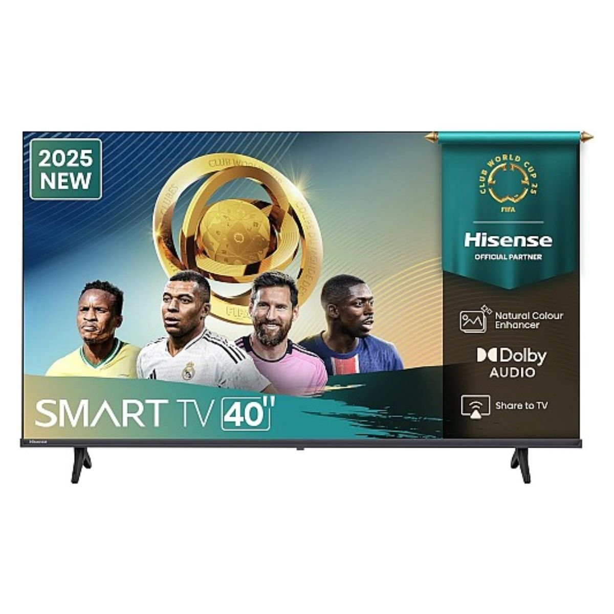 hisense-40a4q-40-full-hd-smart-led-tv Hisense Τηλεόραση 40” Smart LED Full HD με VIDAA, Apple AirPlay & Game Mode 40A4Q - Image 1