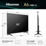 Hisense Τηλεόραση 50” Smart LED 4K με Dolby Vision HDR & VIDAA 50A6Q  - Image 7