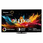Hisense Τηλεόραση 55” Smart OLED 4K με Dolby Vision IQ, Dolby Atmos & Game Mode PRO 55A85N