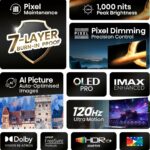 Hisense Τηλεόραση 55” Smart OLED 4K με Dolby Vision IQ, Dolby Atmos & Game Mode PRO 55A85N - Image 6