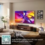 Hisense Τηλεόραση 55” Smart QLED 4K με Dolby Vision, Dolby Atmos & Game Mode Plus 55E7Q  - Image 2