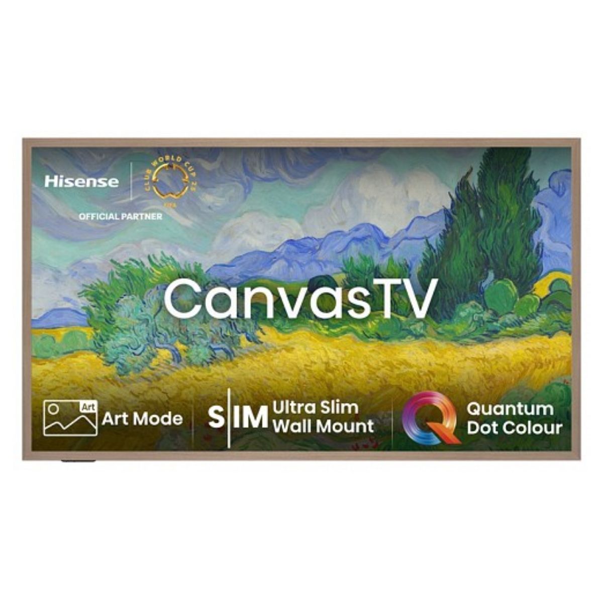 hisense-55s7n-55-4k-smart-qled-120hz-canvas-tv Hisense Τηλεόραση 55” Smart QLED 4K Canvas TV με Art Mode, Dolby Vision IQ & 144Hz Game Mode PRO 55S7N - Image 1