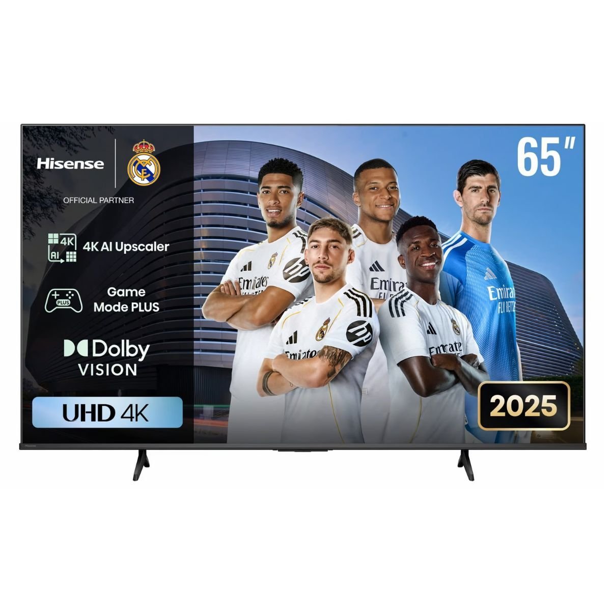 hisense-65a6q-65-4k-smart-led-tv Hisense Τηλεόραση 65” Smart LED 4K με Dolby Vision HDR, VIDAA & Game Mode Plus 65A6Q - Image 1