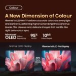 Hisense Τηλεόραση 65” Smart OLED 4K με Dolby Vision IQ, Dolby Atmos & Game Mode PRO 65A85N  - Image 4