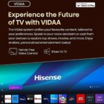 Hisense Τηλεόραση 65” Smart OLED 4K με Dolby Vision IQ, Dolby Atmos & Game Mode PRO 65A85N  - Image 3
