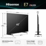Hisense Τηλεόραση 65” Smart QLED 4K με Dolby Vision, Dolby Atmos & Game Mode Plus 65E7Q - Image 7