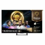 Hisense Τηλεόραση 65” Smart QLED Mini LED 4K με Dolby Vision IQ, Dolby Atmos & 144Hz Game Mode PRO 65U7Q 