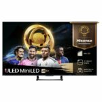 Hisense Τηλεόραση 65” Smart QLED Mini LED 4K με Dolby Vision IQ, Dolby Atmos & Game Mode PRO 65U8NQ 