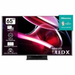 Hisense Τηλεόραση 65” Smart QLED Mini LED 4K με Dolby Vision IQ, Dolby Atmos & Game Mode PRO 65UXKQ 