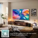Hisense Τηλεόραση 85” Smart QLED 4K με Dolby Vision, Dolby Atmos & Game Mode Plus 85E7Q  - Image 2