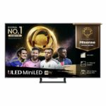 Hisense Τηλεόραση 75” Smart QLED Mini LED 4K με Dolby Vision IQ, Dolby Atmos & 144Hz Game Mode PRO 75E8Q 