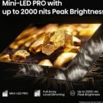 Hisense Τηλεόραση 75” Smart QLED Mini LED 4K με Dolby Vision IQ, Dolby Atmos & Game Mode Ultra 75U7Q  - Image 4