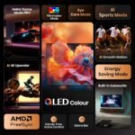 Hisense Τηλεόραση 98” Smart QLED 4K με Dolby Vision, Dolby Atmos & 144Hz Game Mode PRO 98E7Q  - Image 8