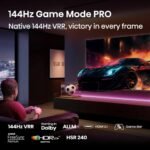 Hisense Τηλεόραση 98” Smart QLED 4K με Dolby Vision, Dolby Atmos & 144Hz Game Mode PRO 98E7Q  - Image 7