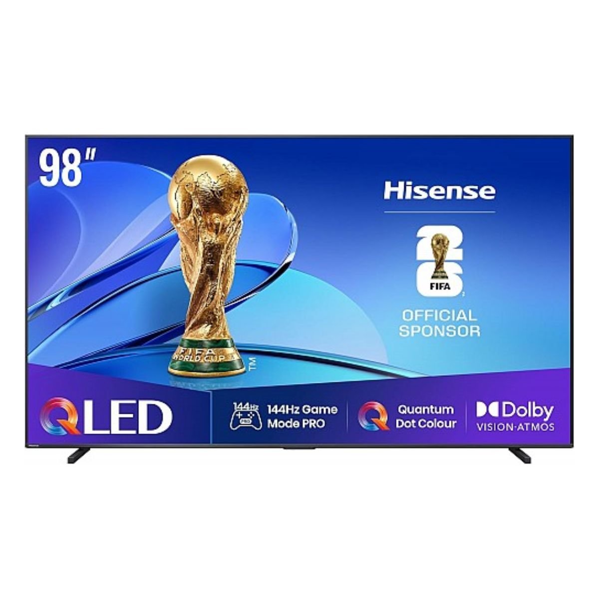 hisense-98e7q-98-4k-smart-qled-tv Hisense Τηλεόραση 98” Smart QLED 4K με Dolby Vision, Dolby Atmos & 144Hz Game Mode PRO 98E7Q - Image 1