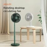Jisulife Extendable Rotating Desktop Fan FA13P Green - Image 2