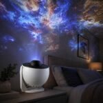 Galaxy Projector Αστρικός Περιστρεφόμενος Προβολέας με 12 Δίσκους LED HD - Image 3