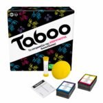 Hasbro Taboo Επιτραπέζιο Παιχνίδι Λέξεων με Κόρνα, Κλεψύδρα και Σημειωματάριο13+ Ετών