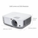 ViewSonic Projector SVGA 4000 ANSI Lumens με Τεχνολογία DLP PA503S  - Image 7