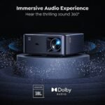 Yaber K2s Φορητός Projector Full HD με WiFi 6, NFC Screencast, Ήχο JBL & Alexa - Image 4